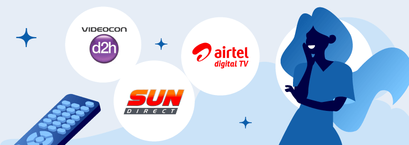 Airtel DTH vs Videocon d2h Vs Sun Direct - A Detailed Comparison |  
