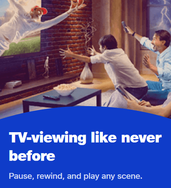 Jio fiber TV viewing