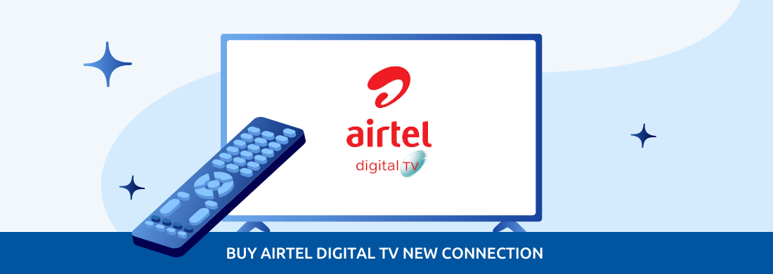 get airtel digital tv new connection