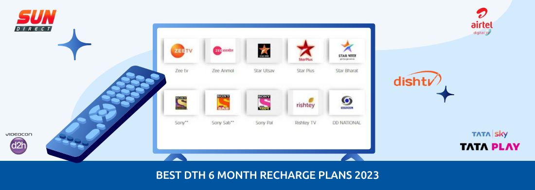 dth 6 month recharge plans