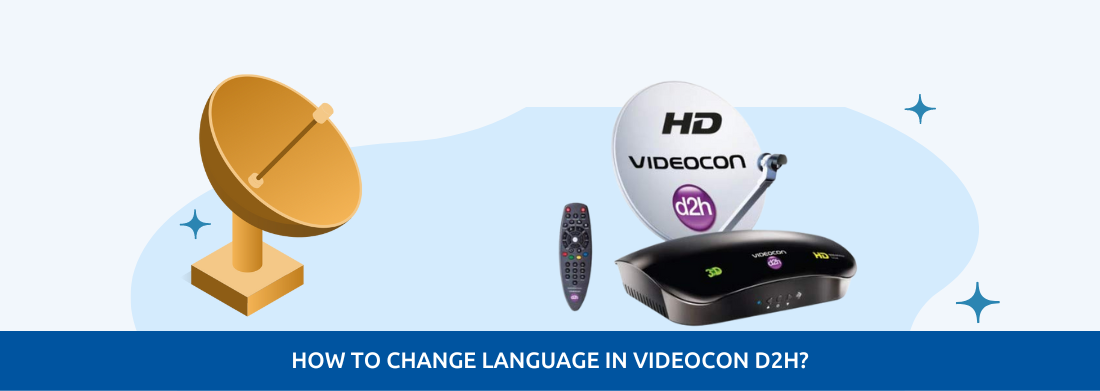 Videocon d2h Language Change