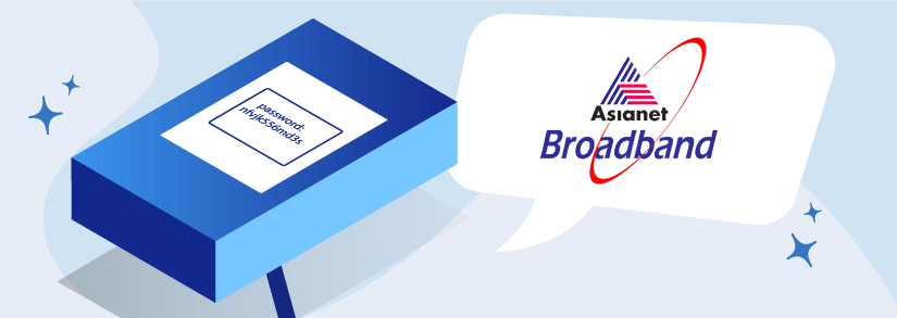 asianet broadband password change