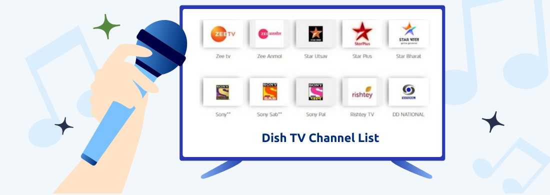 dish tv channel list number