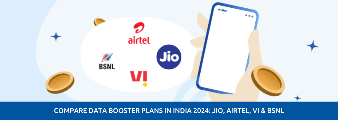 data booster plans in india 2024: vi, jio, bsnl and airtel