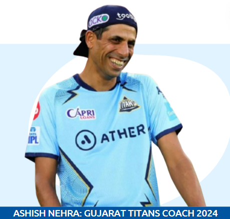 gujarat titans coach: ashish nehra
