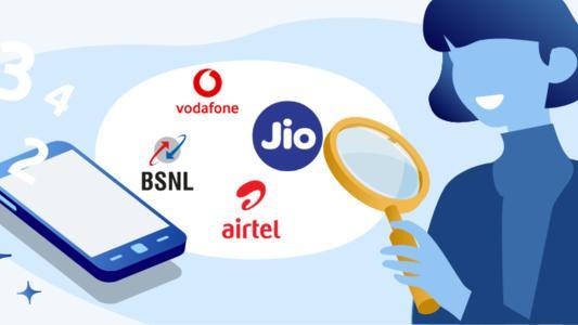 Lady searching the cheapest prepaid and data plans in india