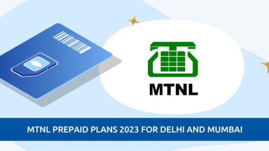 mtnl prepaid recharge plans