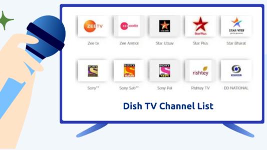 dish tv channel list number